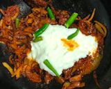 A picture of step 4 of Ilish Macher Biryani (Hilsa Fish Biryani - Bengali style).