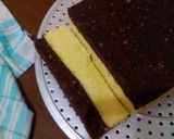 Foto langkah ke 5 dari resep Brownies kukus coklat keju.