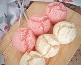 Foto langkah ke 4 dari resep Kue Mangkok Merah Putih (Pake Tape).