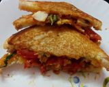 A picture of step 9 of Cheesy Egg sandwich.