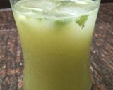 A picture of step 4 of Raw mango and mint cooler.