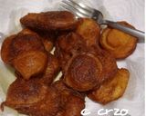 A picture of step 6 of Pumpkin Fritters (Chulas or Buñuelos de Calabaza).