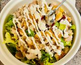 A picture of step 7 of Salad with chicken and tangerines.