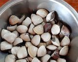 Hình bước làm 2 của món Canh rau tập tàng