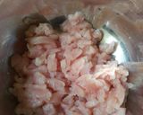 Foto langkah ke 1 dari resep Kukus tahu ayam jamur.
