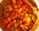 A picture of step 3 of Mango Pickle.
