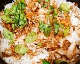 A picture of step 7 of Egg Dum Biryani.