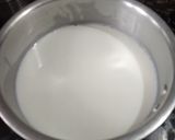 A picture of step 1 of Dryfruits vanilla custard.