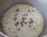 A picture of step 6 of Paneer korma with jeera rice.
