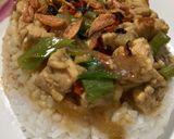 Foto langkah ke 8 dari resep Nasi Tim Tempe.