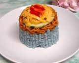 Foto langkah ke 5 dari resep Nasi uduk wangi bunga telang.