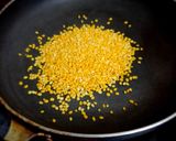 A picture of step 1 of Foxtail millet kheer/payasam.