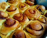Foto langkah ke 9 dari resep Cinnamon roll with cream cheese frosting.