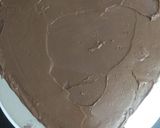 A picture of step 9 of Chocolicious cake.