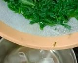 A picture of step 2 of Palak Paneer.