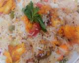 Vegetables fried rice recipe step 7 photo