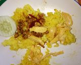 Foto langkah ke 5 dari resep Nasi kuning dadakan (rice cooker).