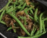Foto langkah ke 5 dari resep Tumis Buncis Daging Cincang ala Resto Ta wan #5resepterbaruku.