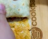 A picture of step 5 of Chicken fajita tortilla wrap (viral).