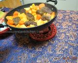 A picture of step 6 of Kofteh Kabab کوفته کباب.