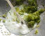 A picture of step 3 of Capsicum halwa.