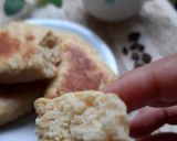 Foto langkah ke 7 dari resep Latte Scones (panggang teflon, no mixer).