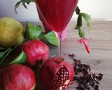 Une image de l'étape 6 de Jus Grenade🍅 hibiscus citron vert🥭.