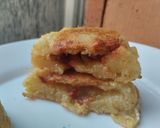 Foto del paso 5 de la receta: Pancitos🥐de yuca con queso🧀 y bocadillo de guayaba🍯en sartén😜