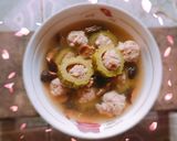 Hình bước làm 6 của món Canh mướp đắng nhồi thịt