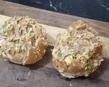 A picture of step 4 of Cheesey Garlic Bread/Bun.