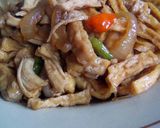 Foto langkah ke 3 dari resep Ayam Suwir Tahu Teriyaki.