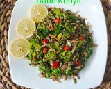 Foto langkah ke 8 dari resep Tumis Ikan Teri Daun Kunyit.