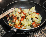 Foto del paso 2 de la receta: Arroz blanco con verduras que tengas por casa