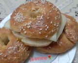 Φωτογραφία βήματος 4 της συνταγής Ψωμάκια Bagels 🥯 🍔