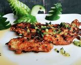 Foto langkah ke 6 dari resep Dada Ayam Fillet grill madu bawang.