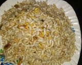 A picture of step 4 of Shukhi bhel.