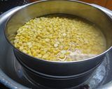 A picture of step 1 of Chavli kai palya /Cluster beans and chana dal dry curry:.