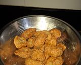 A picture of step 2 of Wheat Laddu.