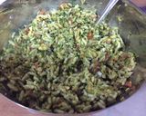 A picture of step 2 of Bhel puri.