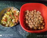 A picture of step 3 of Mix veg Chole.