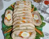 Foto del paso 6 de la receta: Arrollado de pollo