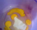 Foto langkah ke 2 dari resep Bolu no mixer,simple.