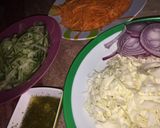 A picture of step 7 of Zoodles salad.