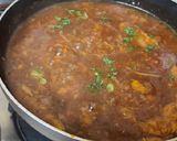 A picture of step 7 of Chinese style Veg manchow soup.