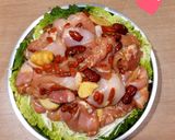 Foto langkah ke 3 dari resep Ayam Kukus dengan Kurma Merah dan Goji Berry.