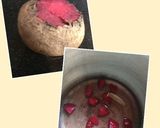 A picture of step 1 of Ragi Beetroot Dhokla.