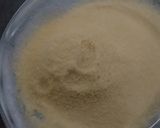 A picture of step 2 of Besan Laddoo.