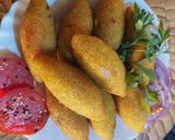 A picture of step 8 of Kibbeh ✨️.