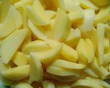 A picture of step 3 of Chips and egg for breakfast.