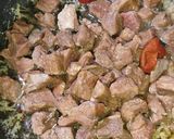 A picture of step 5 of Beef Pulao.
